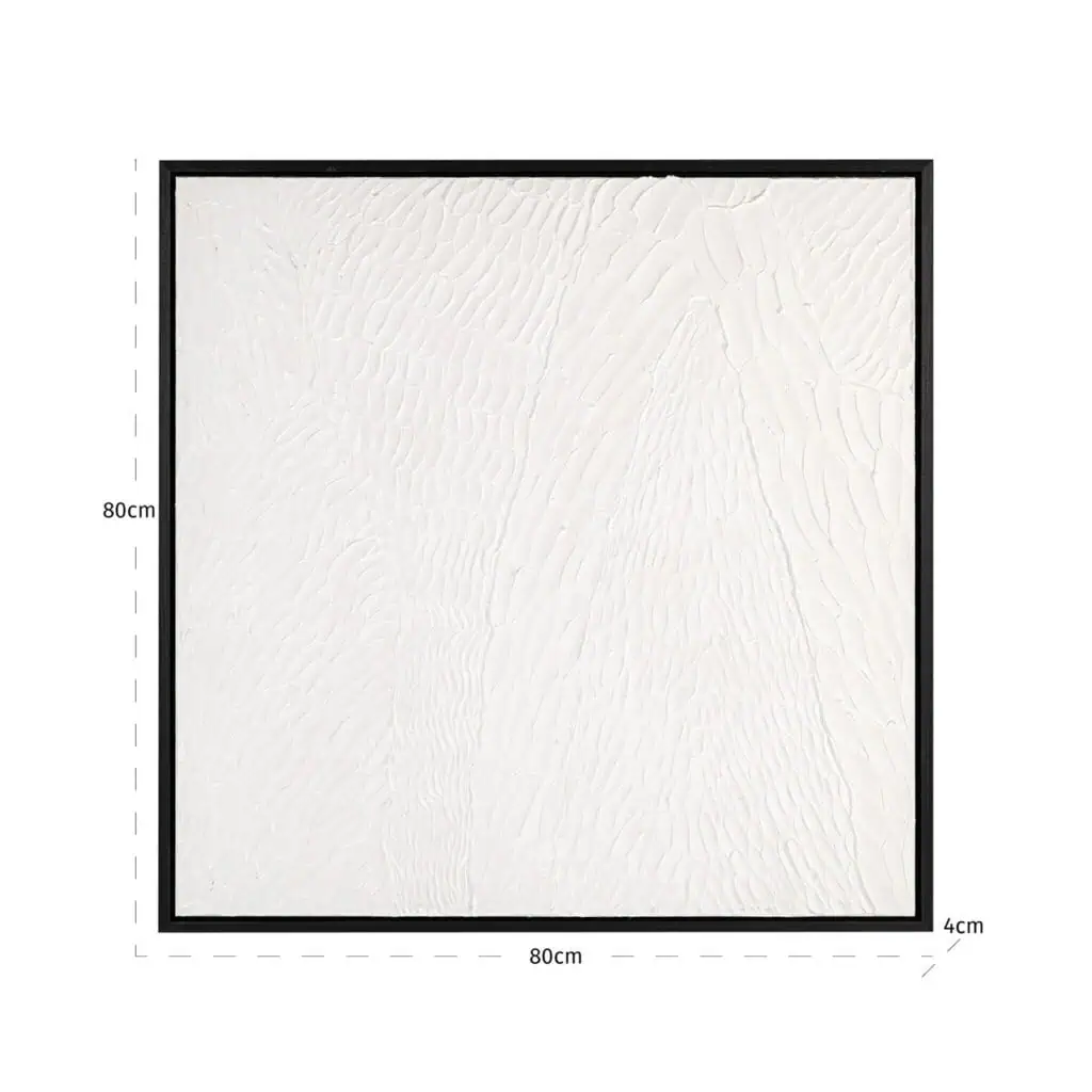 - Wall art Janell black/white