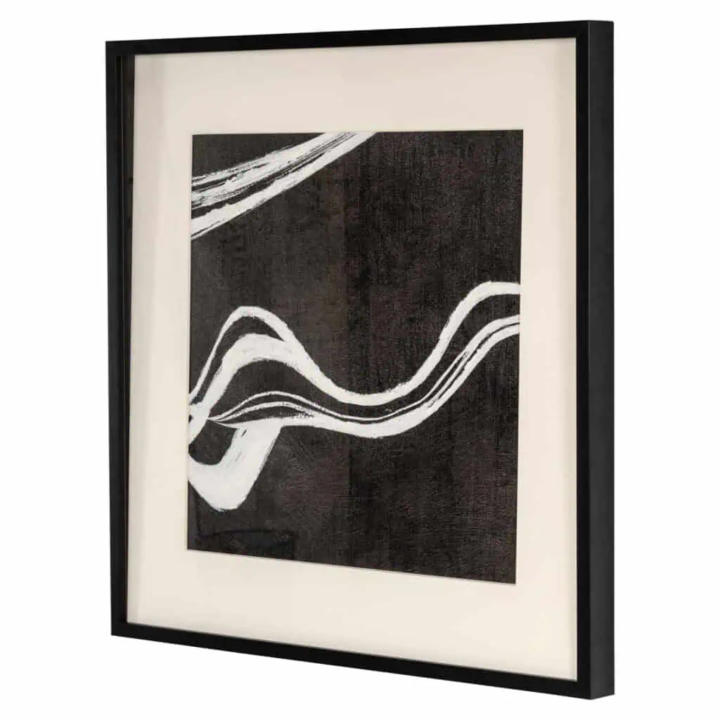 - Wall art Jozra black/white
