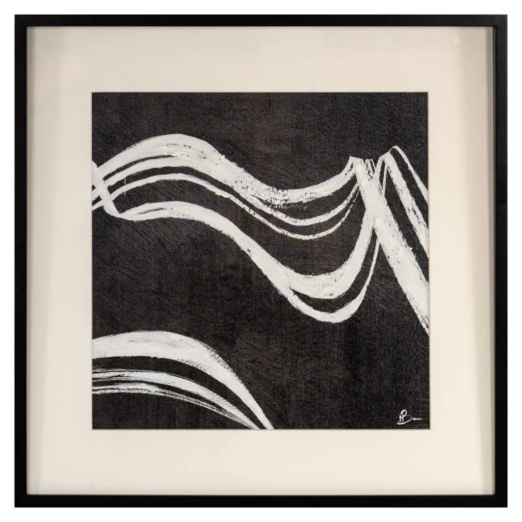- Wall art Jozy black/white