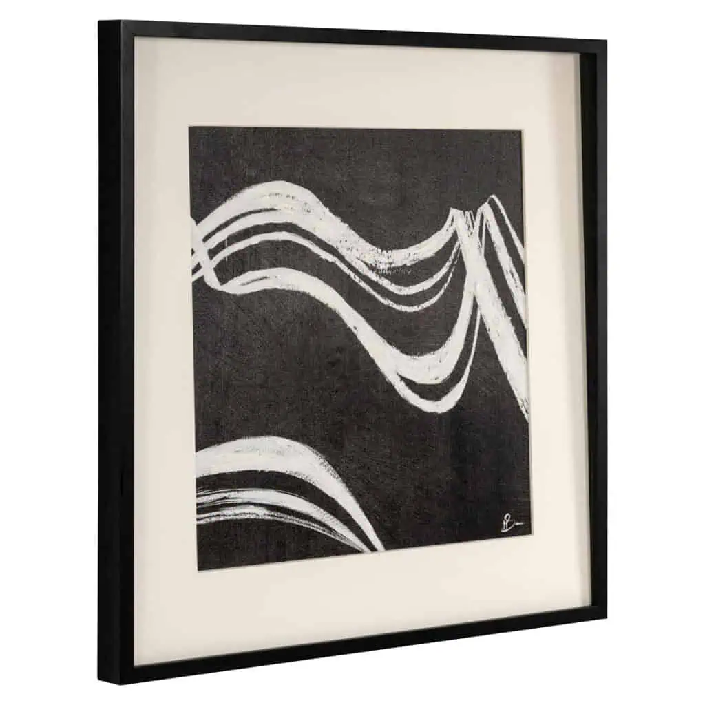 - Wall art Jozy black/white