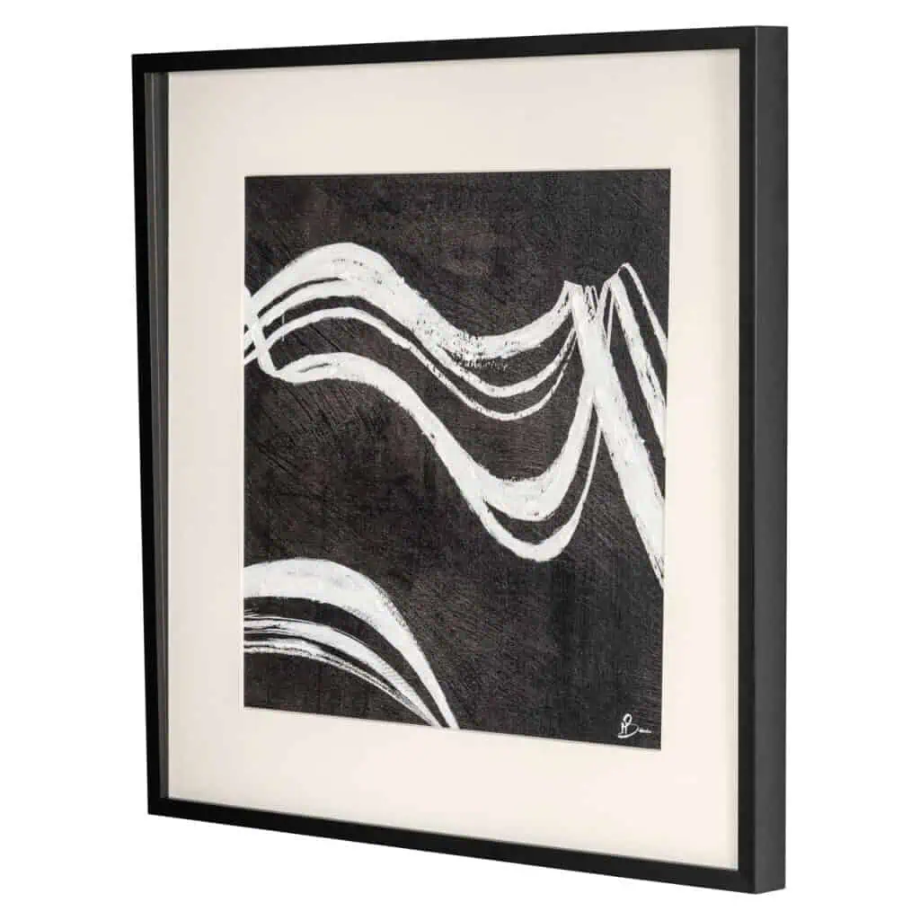 - Wall art Jozy black/white