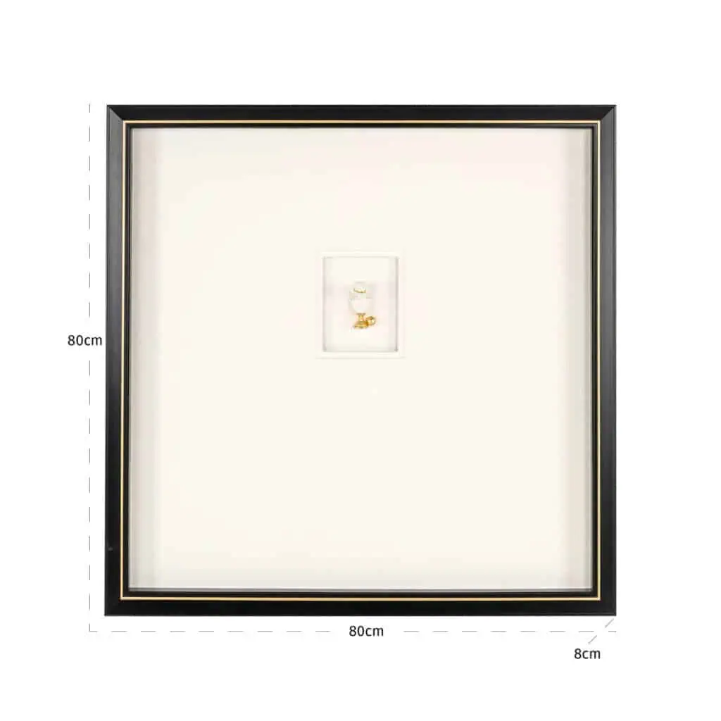 - Wall art Hanna black/white