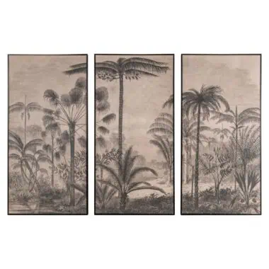 - Wall art Rhapsody brown (Set of 3)