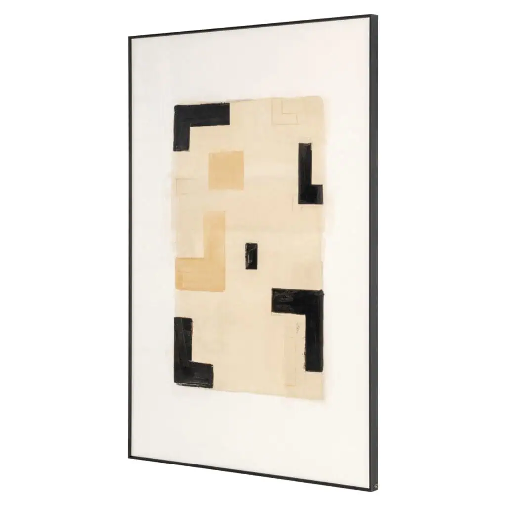 - Wall art Vortex beige left