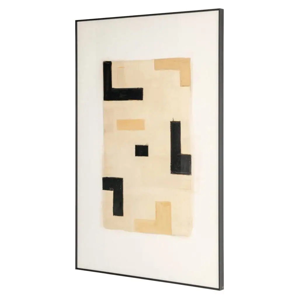 - Wall art Vortex beige right