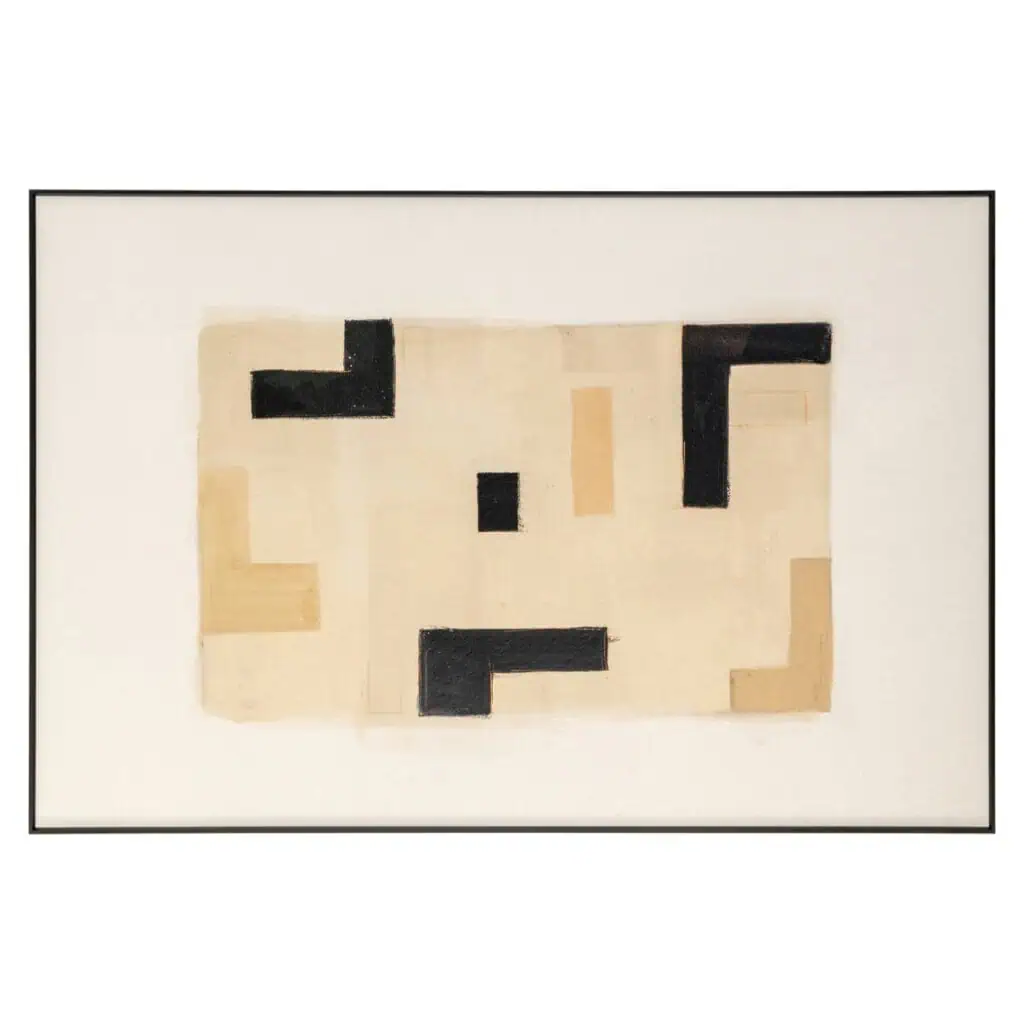 - Wall art Vortex beige right