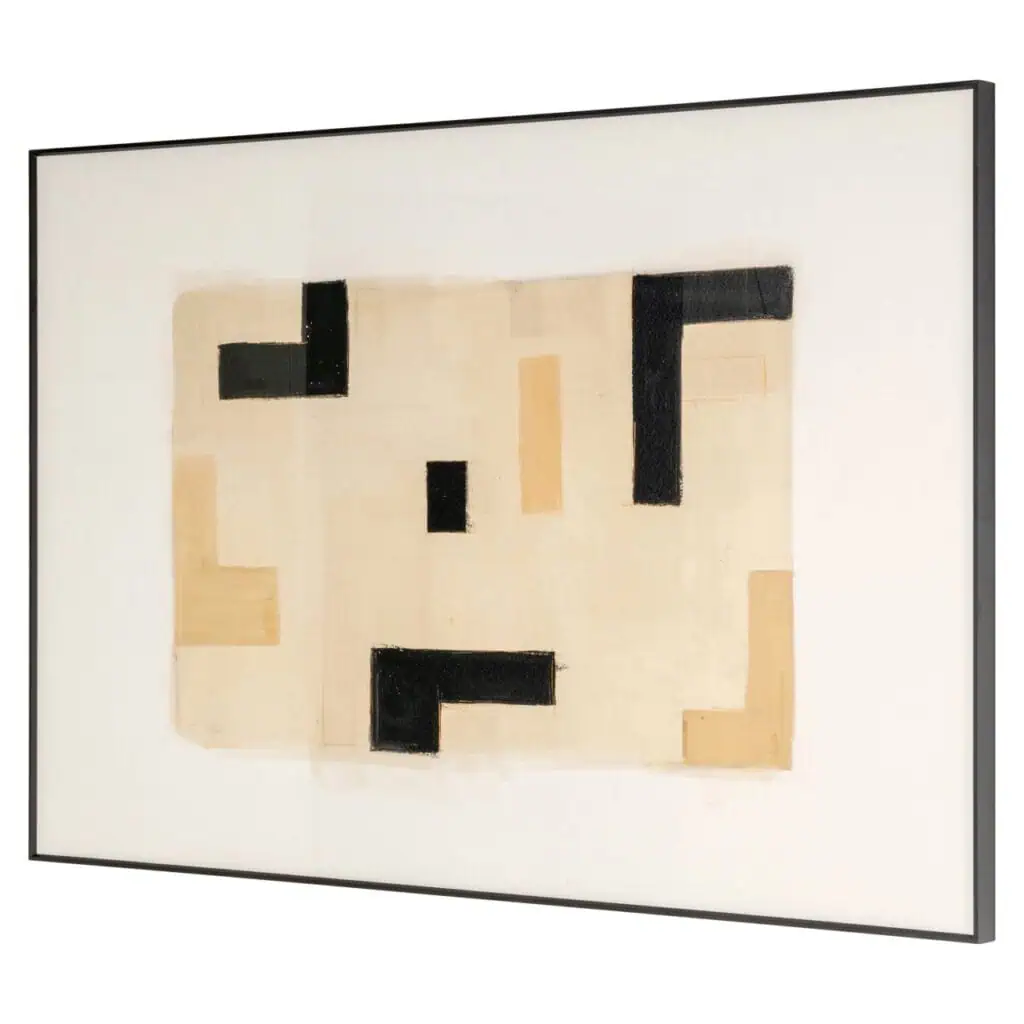 - Wall art Vortex beige right