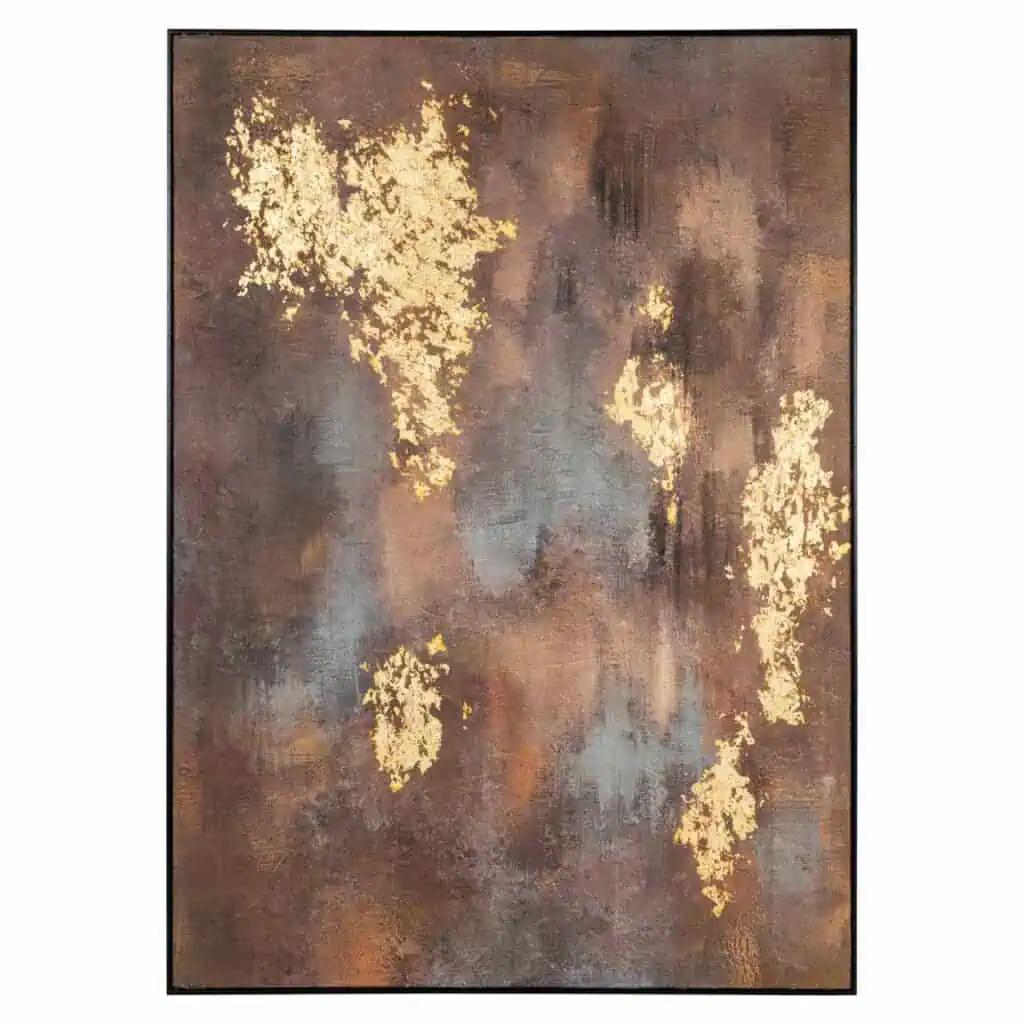 - Wall art Golden gleam gold