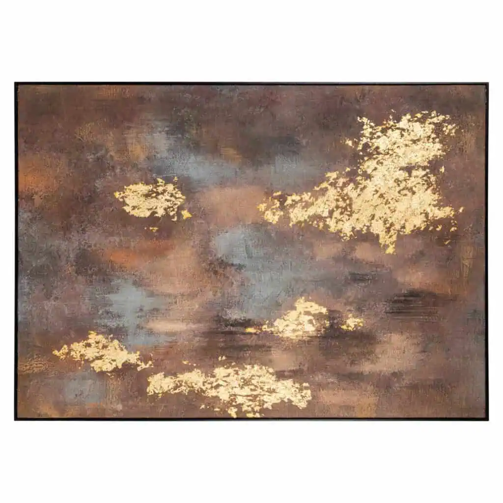 - Wall art Golden gleam gold