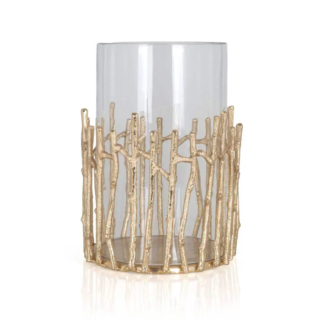 - Windlicht Loretta gold large