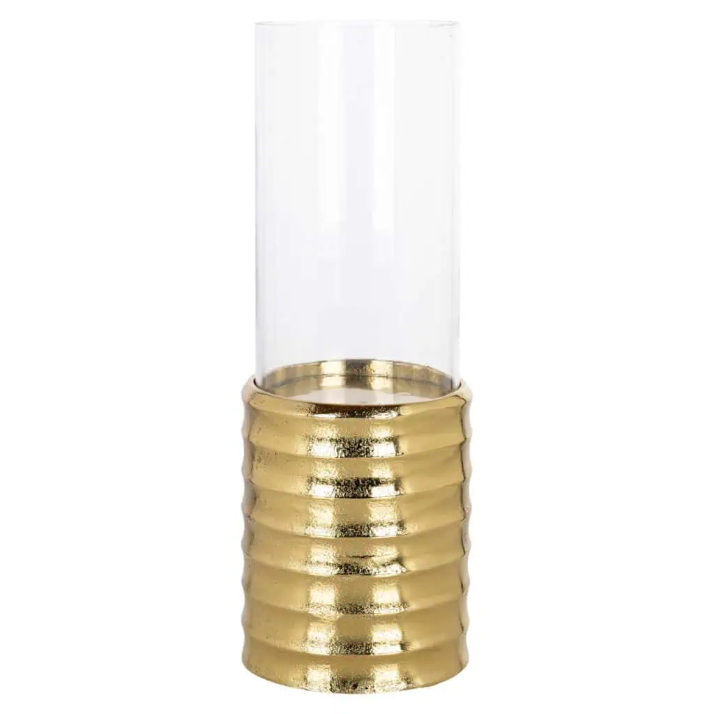 - Windlicht Bodil gold large