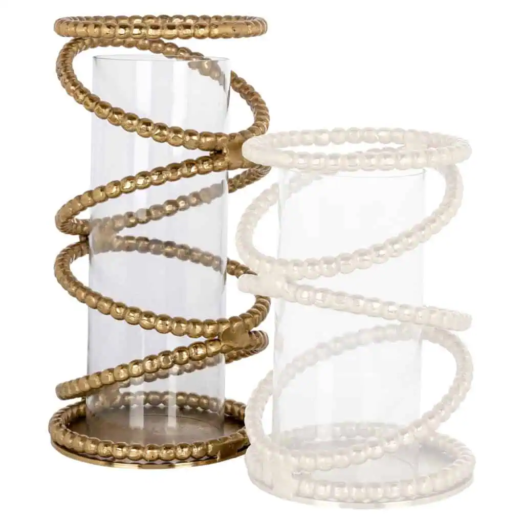 - Windlicht Jaden brushed gold large