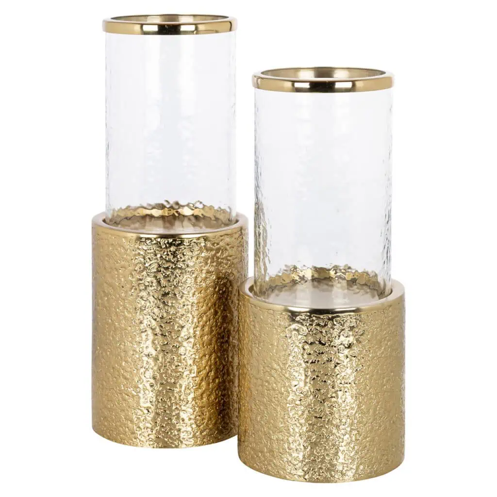 - Windlicht Marlou gold large