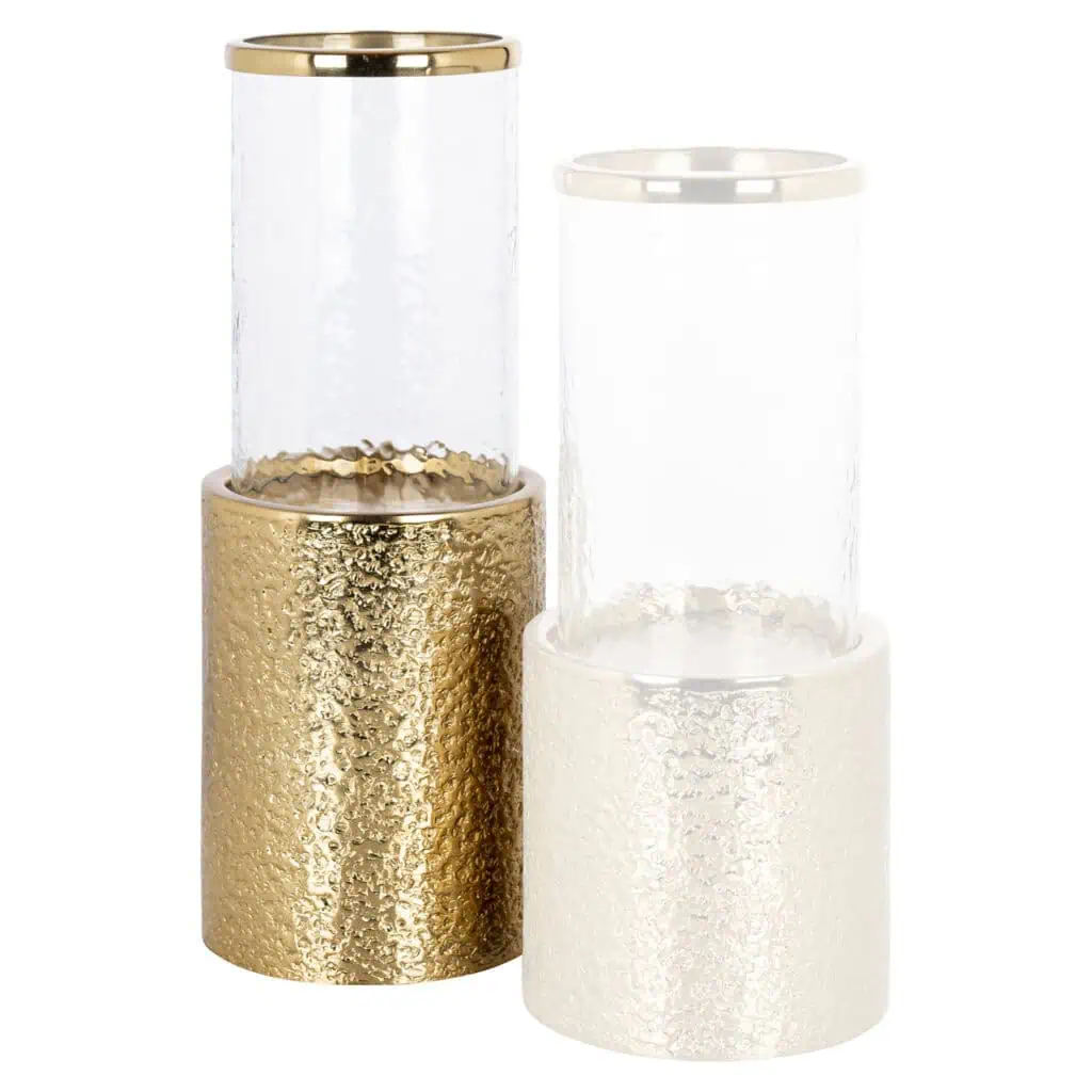 - Windlicht Marlou gold large