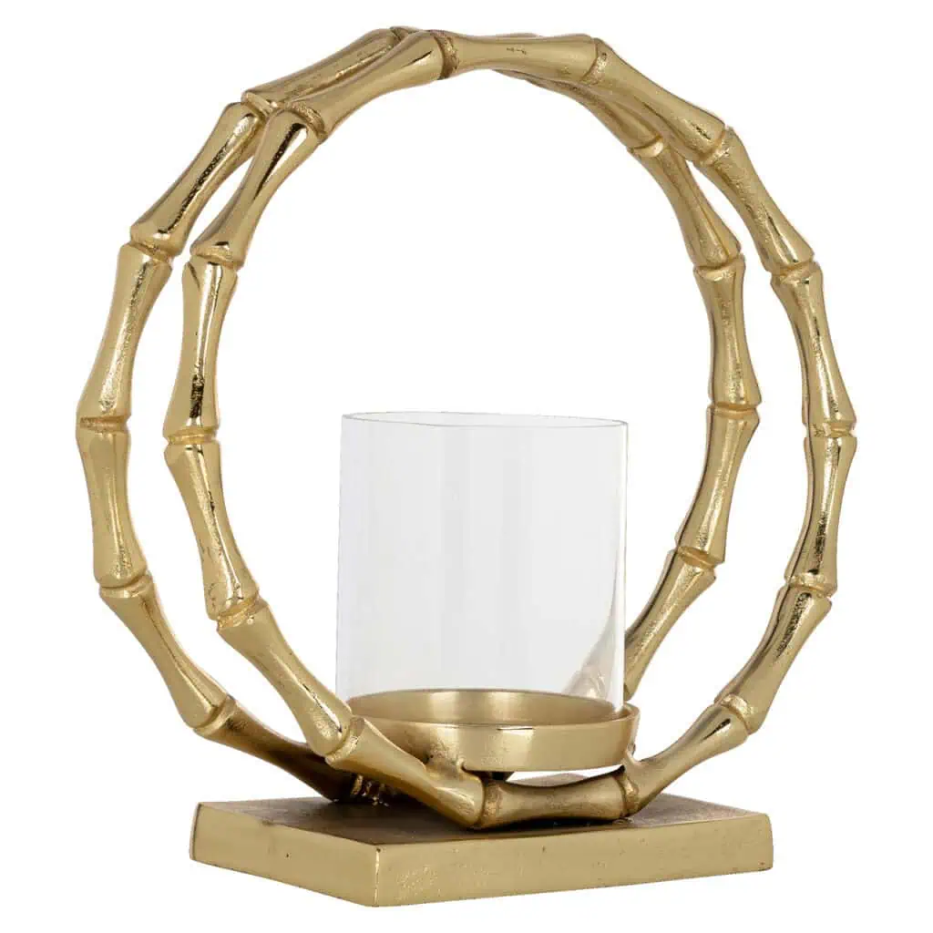 - Windlicht Merlyn gold small