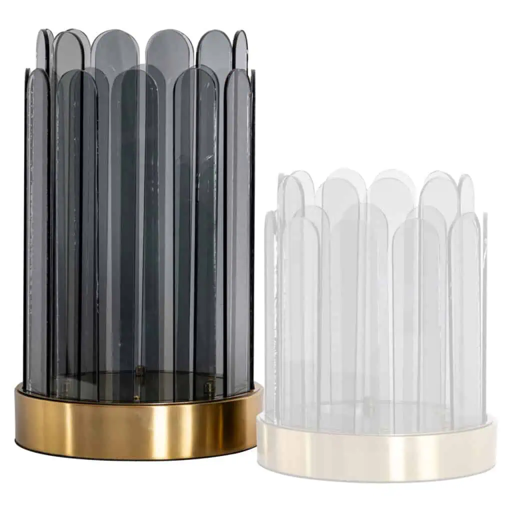 - Windlicht Daisey smoke large