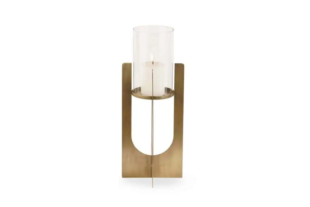 - Windlicht Dalou gold large
