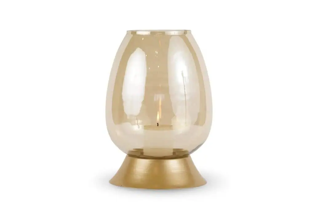 - Windlicht Aubine gold small