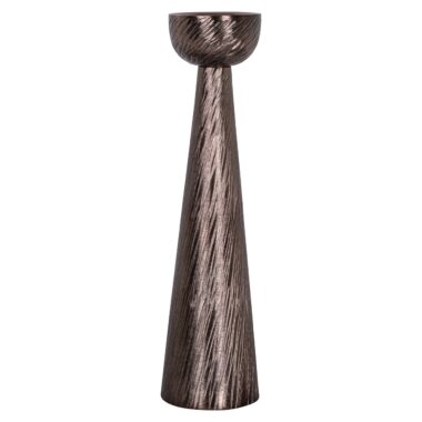 - Candle holder Saphira smoke small