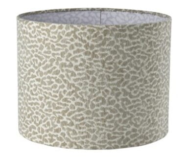 - Lampshade Zena beige leopard 50Ø