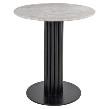 - Table de bistrot Nyon pink 75Ø