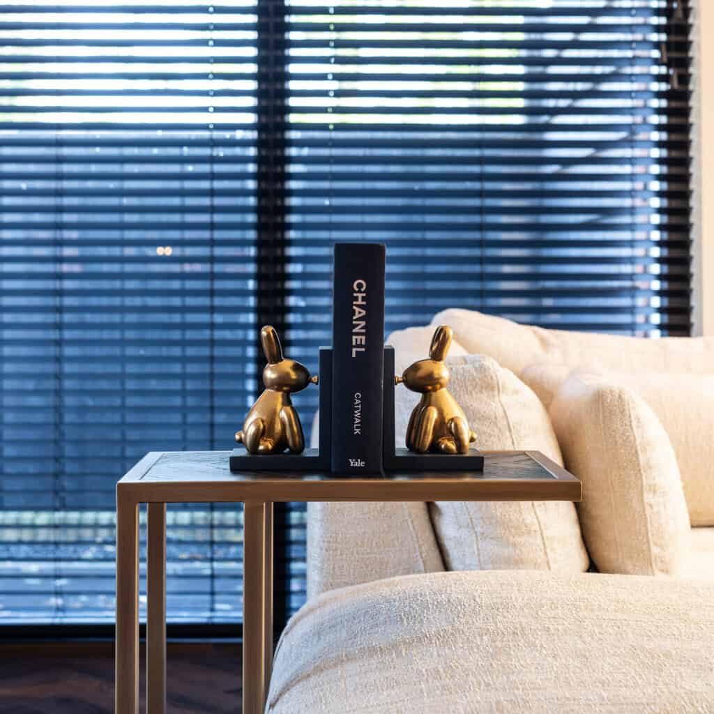 - Boekenstandaards Cony black/gold