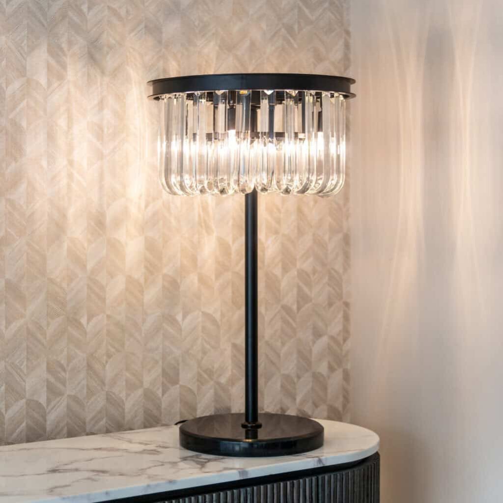 - Tafellamp Bessy black