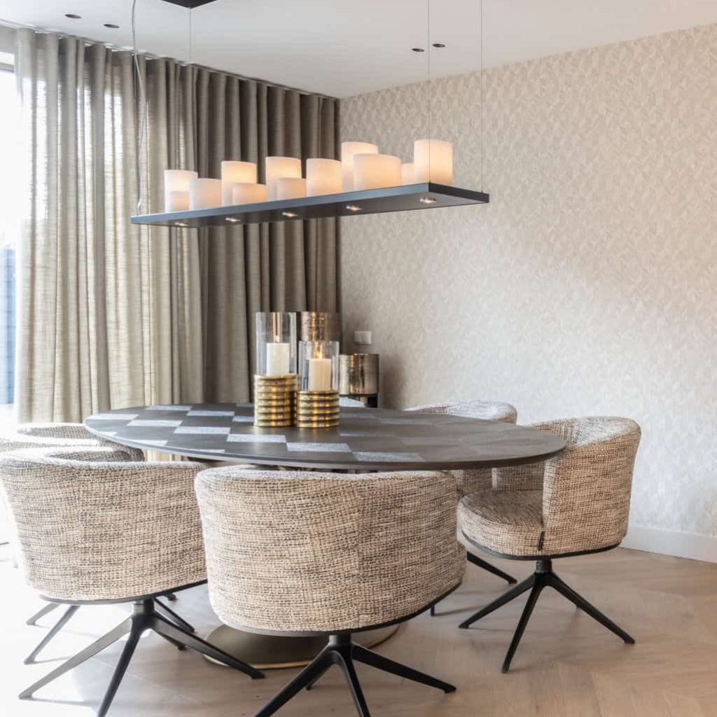 - Eetkamerstoel Cheyenne trendy nature swivel