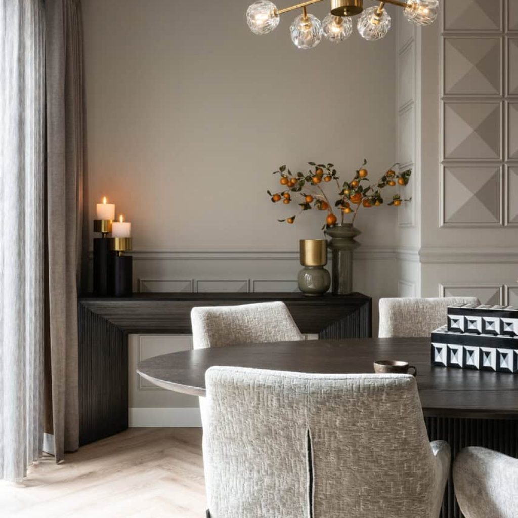 - Opbergdoos Licia black/white large