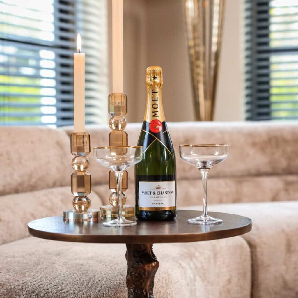 - Bijzettafel Misty bronze