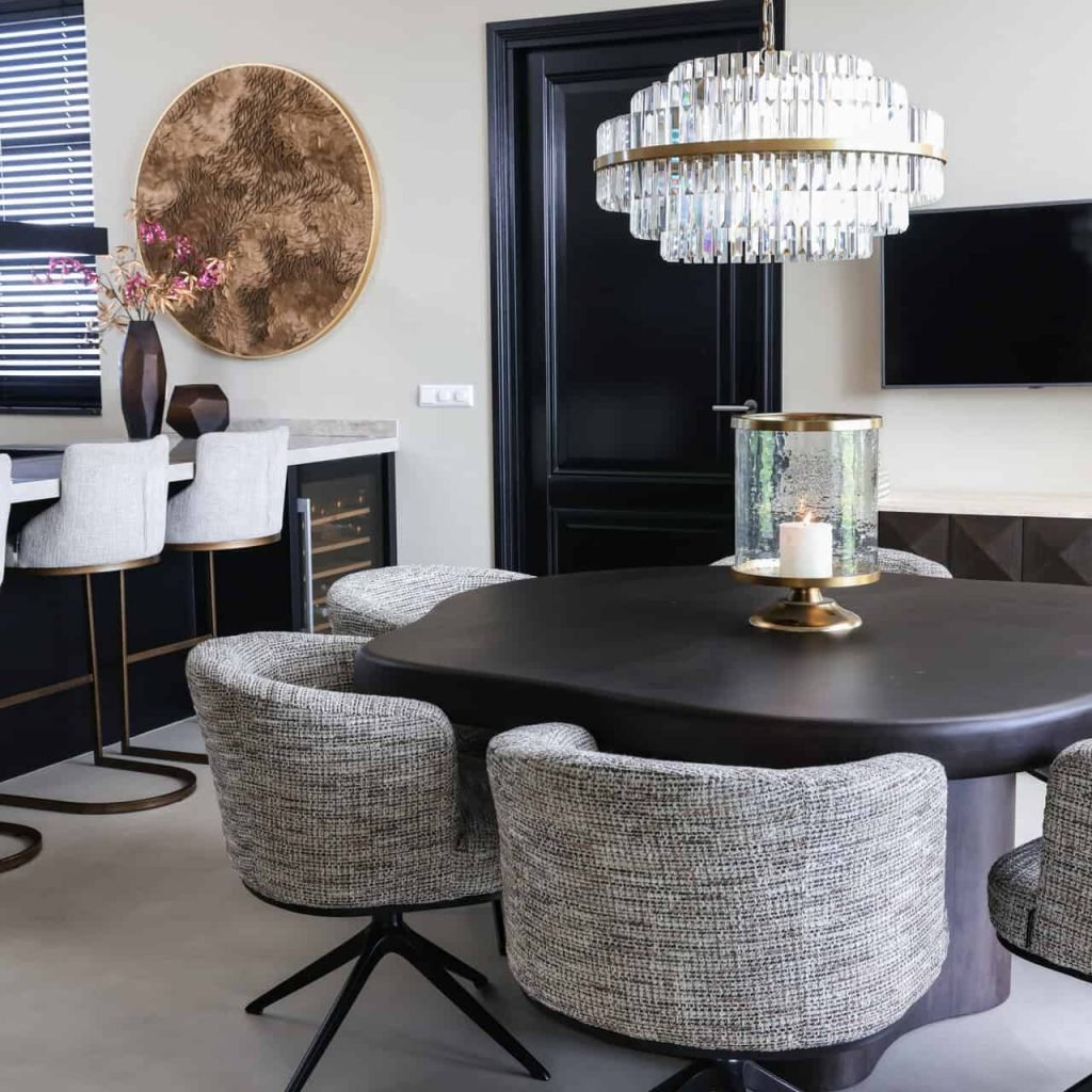 - Eettafel Sherman brown 150