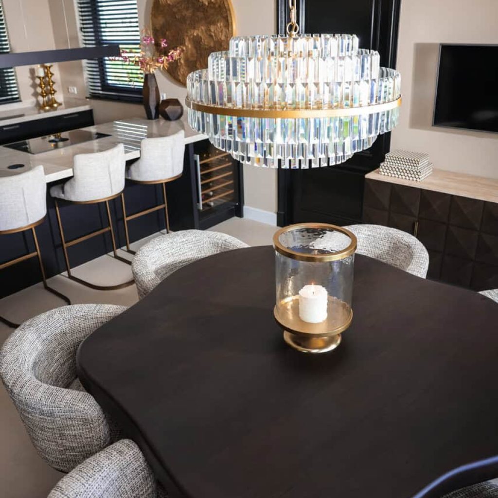 - Eettafel Sherman brown 150