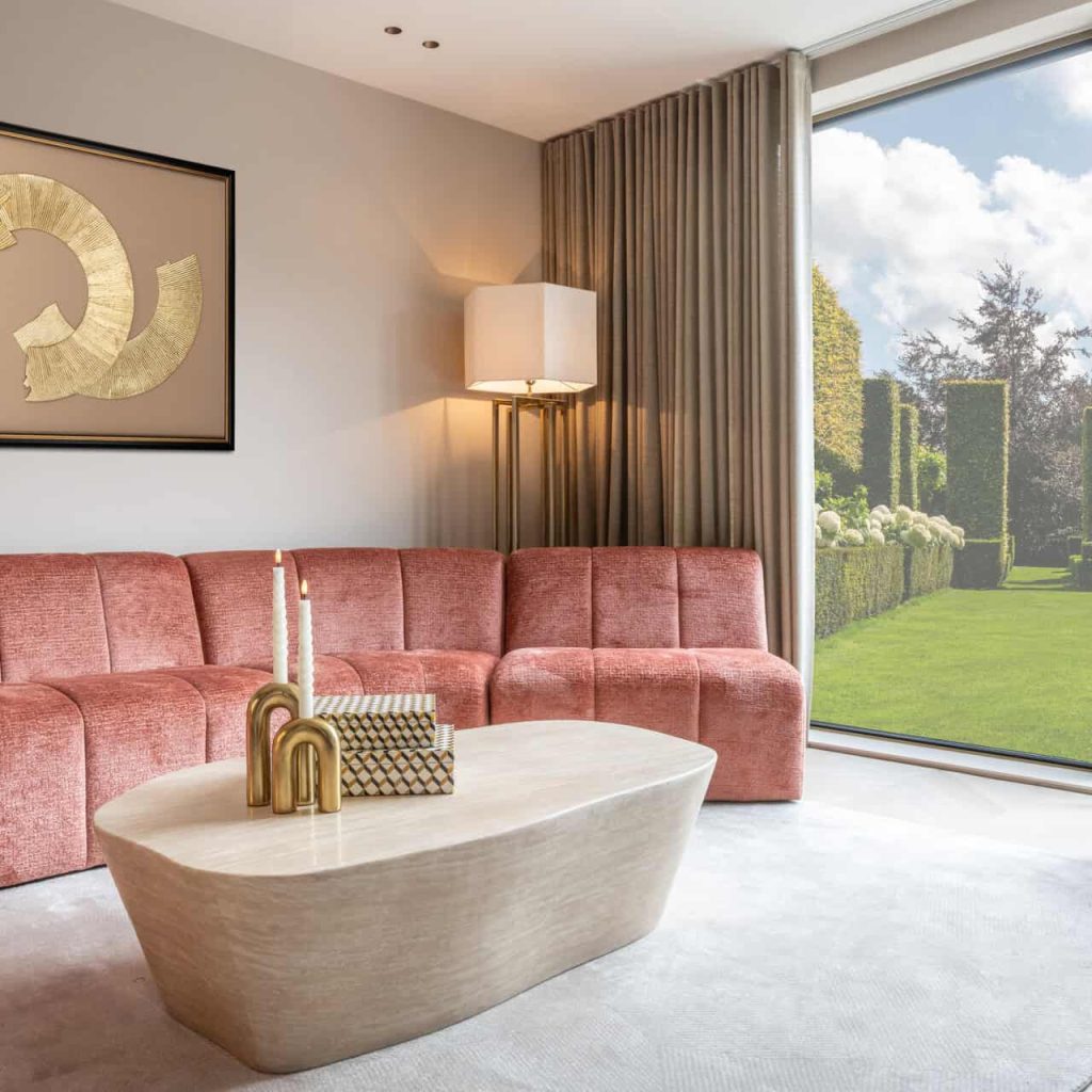 - Lounge stoel Arcus white unicorn swivel