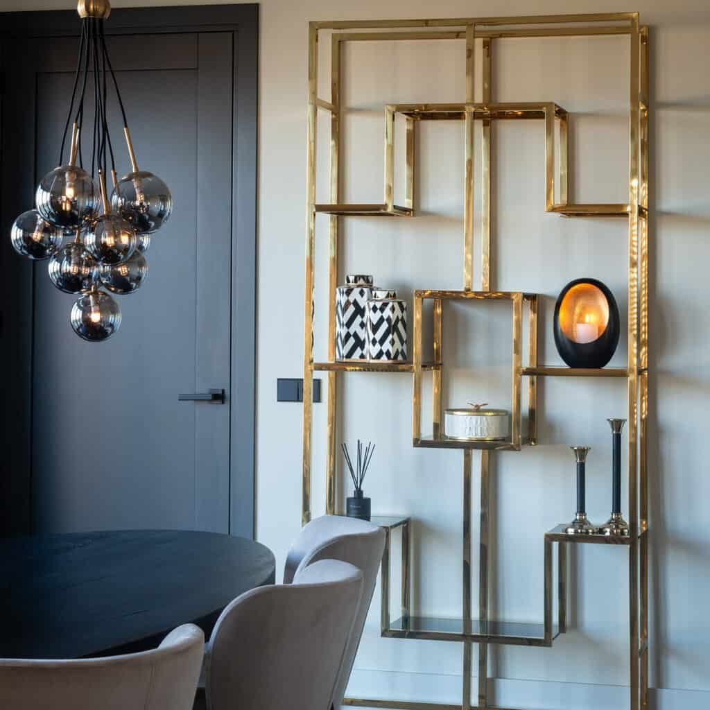 - Eetkamerstoel Darby khaki velvet fire retardant (Set of 2)