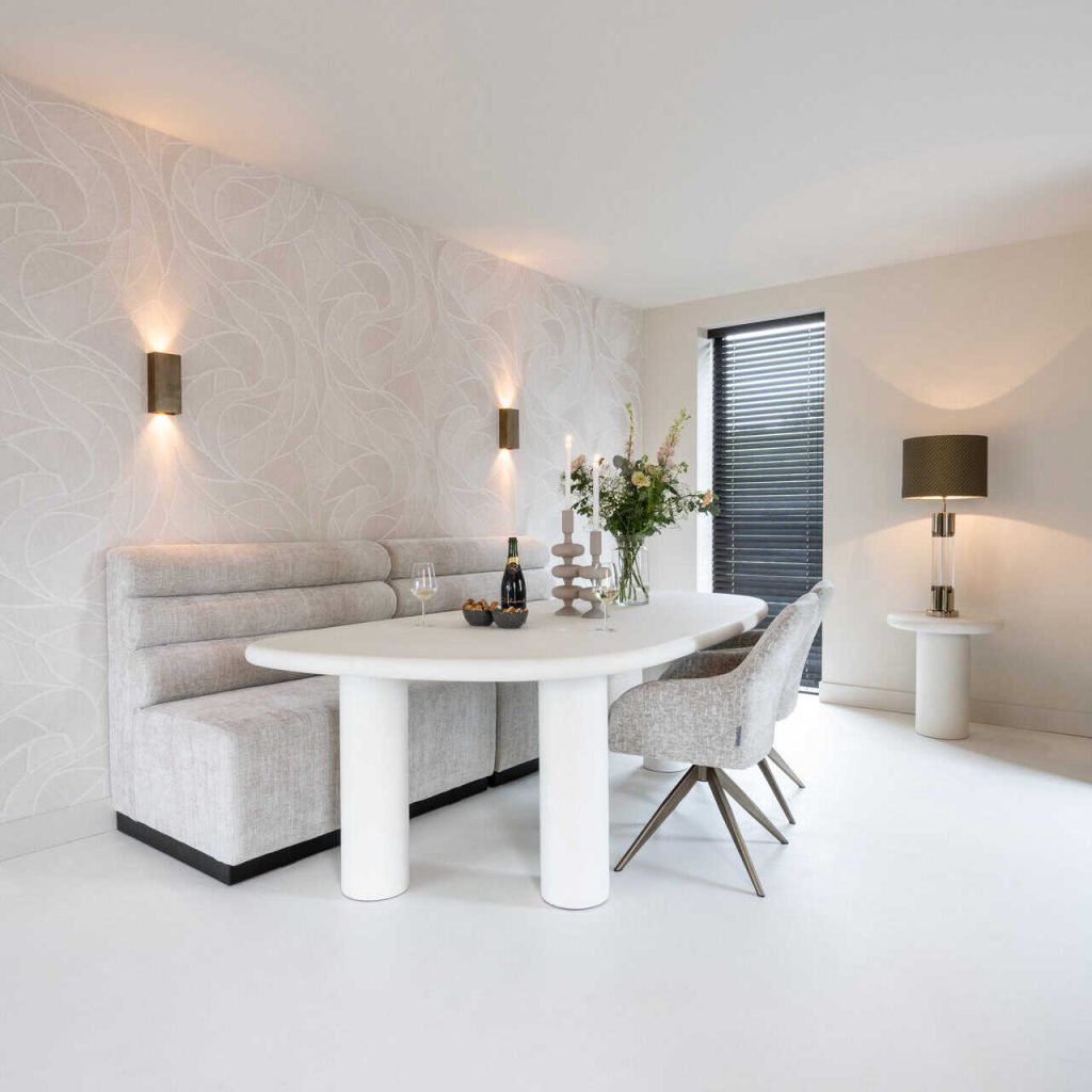 - Eettafel Bloomstone white 235