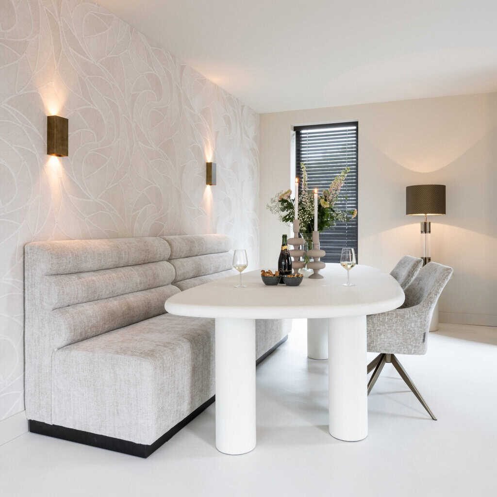 - Eettafel Bloomstone white 235