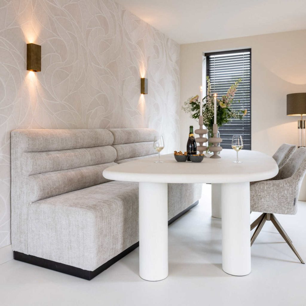 - Eettafel Bloomstone white 235