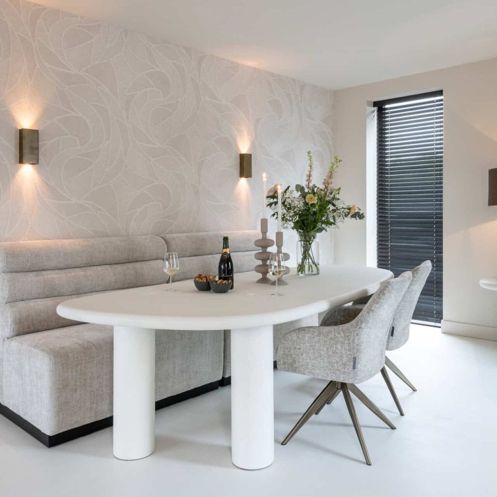 - Eettafel Bloomstone white 235