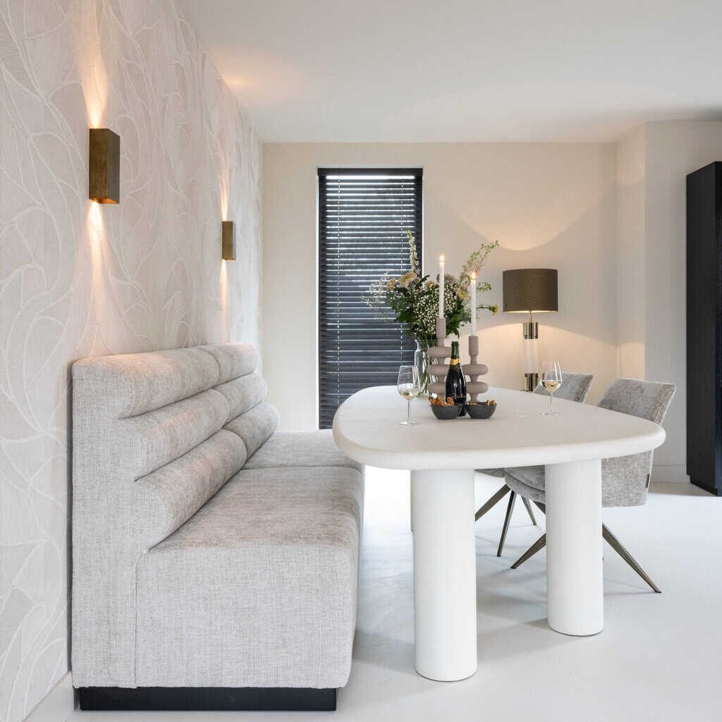 - Eettafel Bloomstone white 235