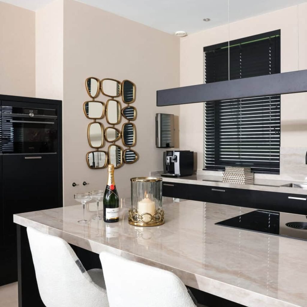 - Counterstoel Brooke white unicorn (Set of 2)