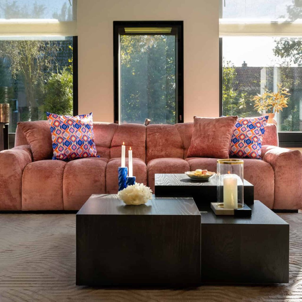 - Bank Charelle rose chenille