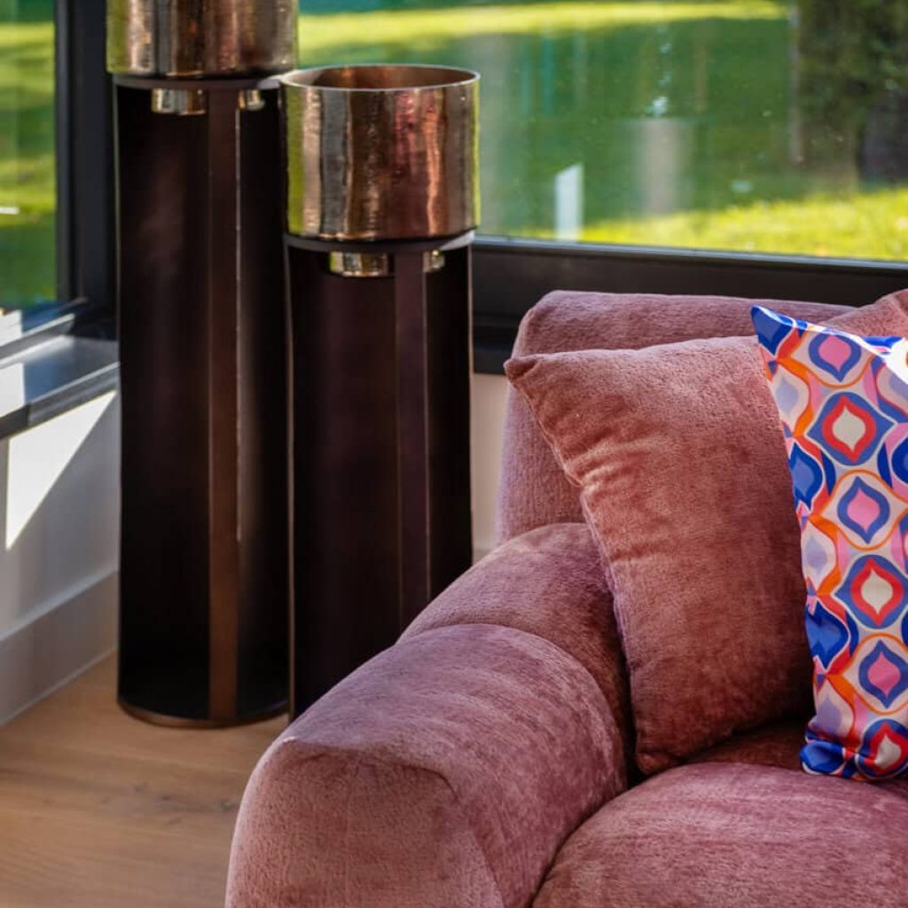 - Bank Charelle rose chenille