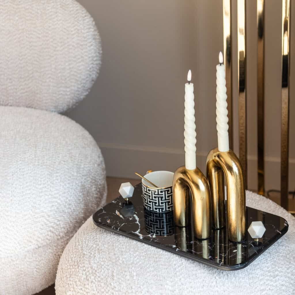 - Poef & Voetenbank Jace lovely cream