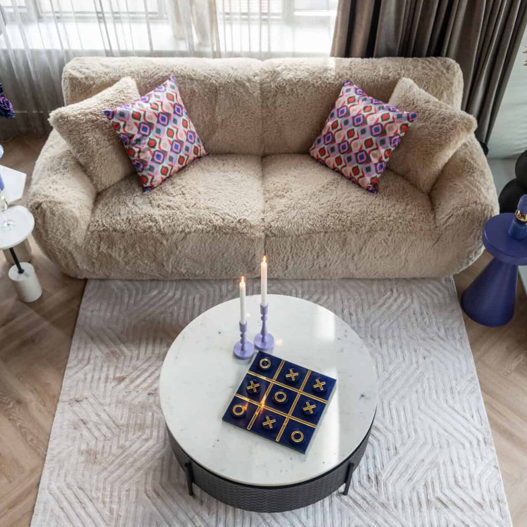 - Kussen Meagan quadrant twig 50x50