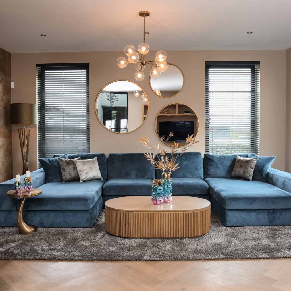 - Spiegel Maevy gold 110Ø