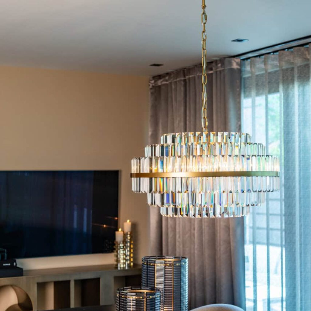 - Hanglamp Desire brushed gold medium