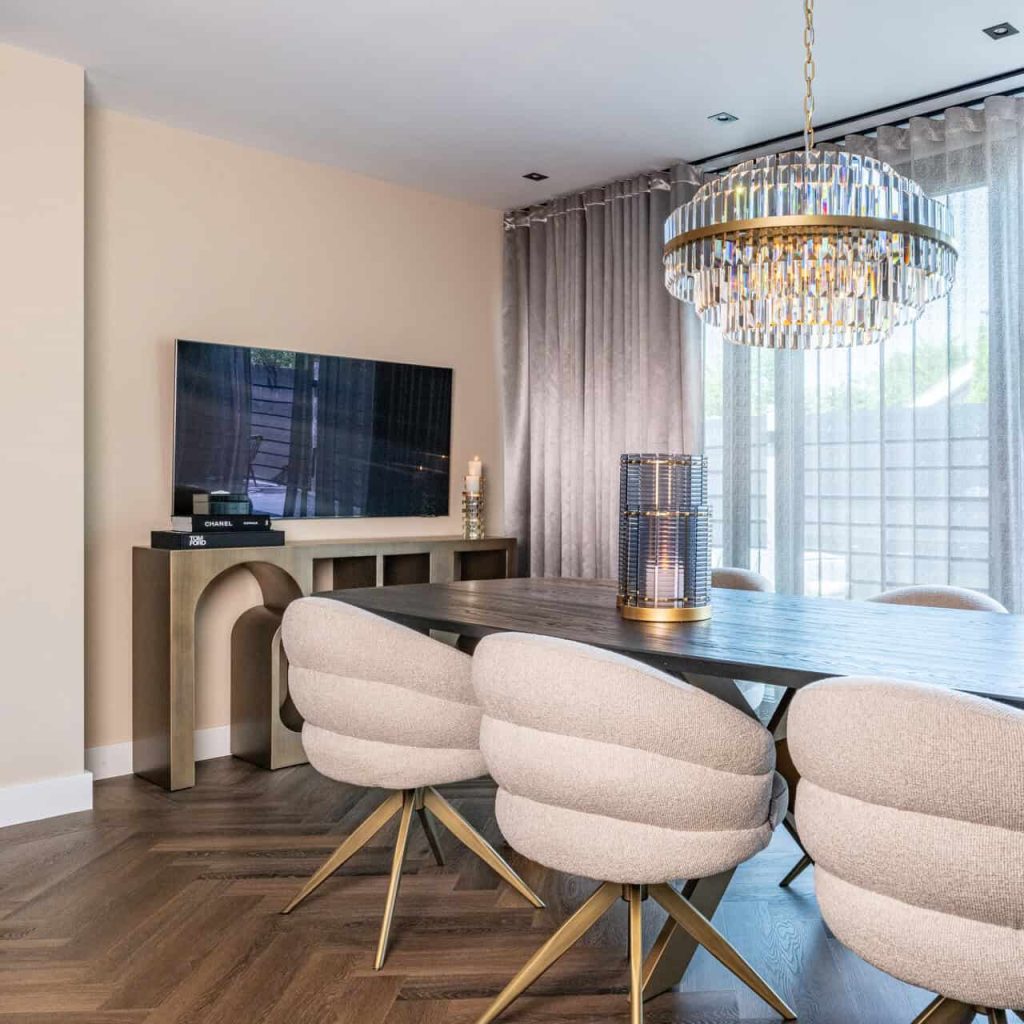 - Hanglamp Desire brushed gold medium