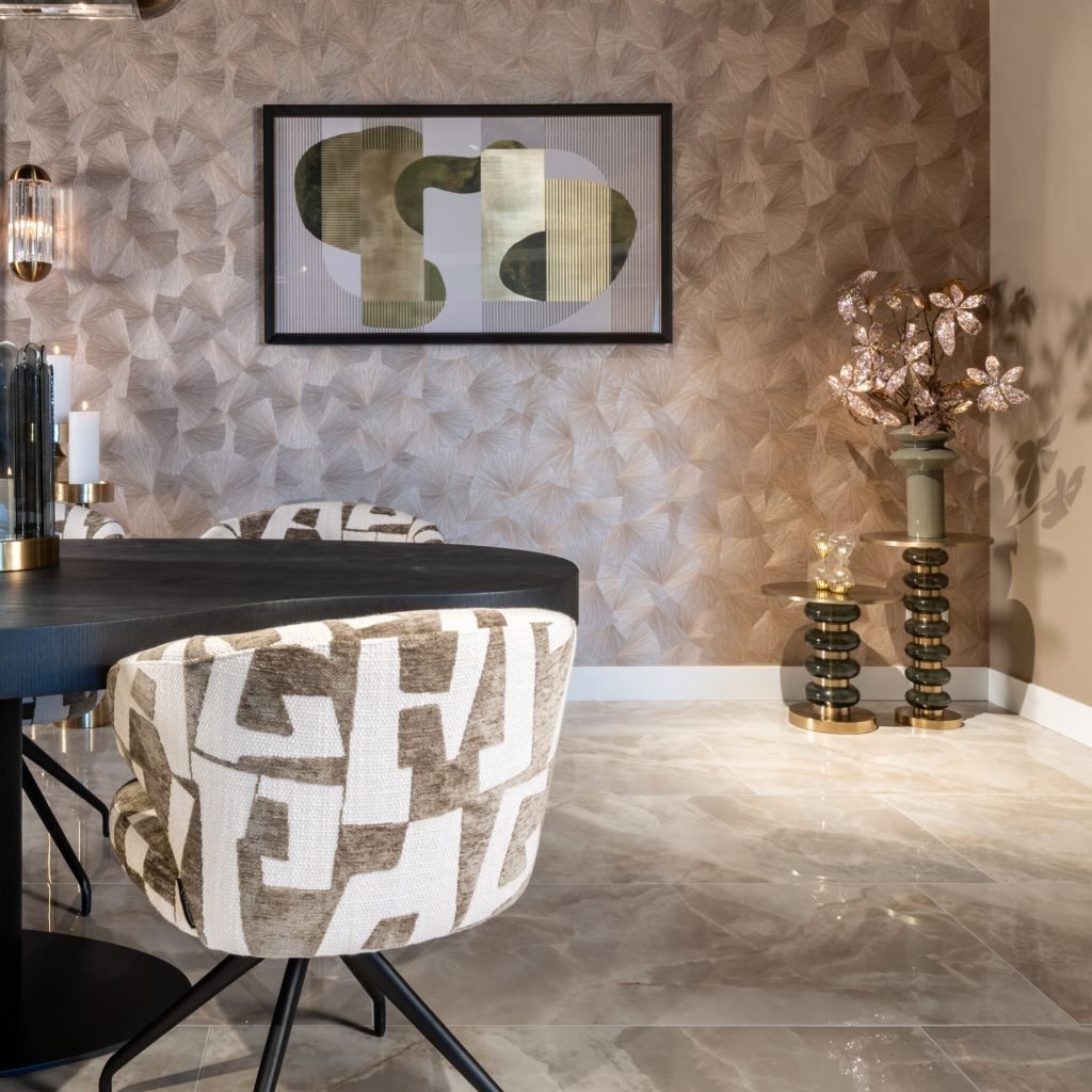 - Eettafel Bogor dark coffee 260