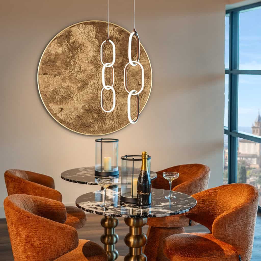 - Windlicht Dayene black large