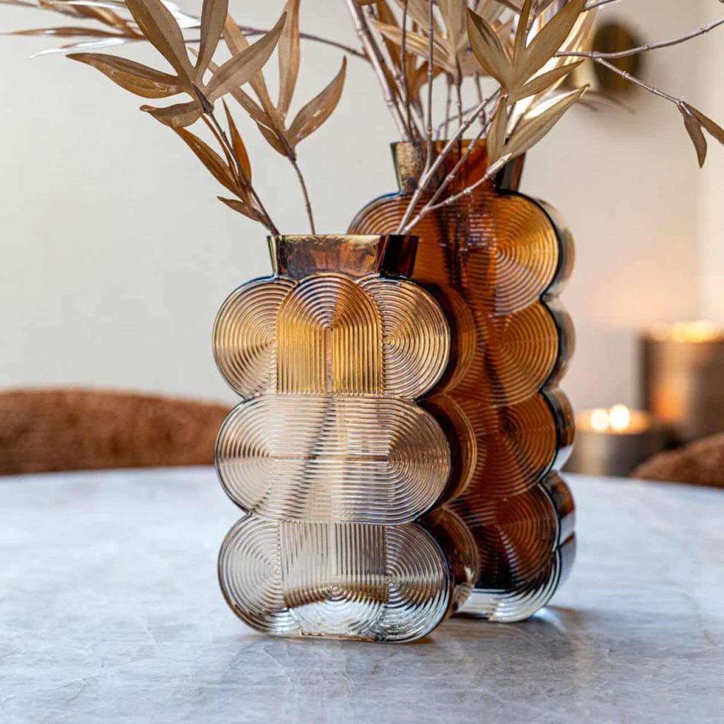 - Windlicht Mione bronze large